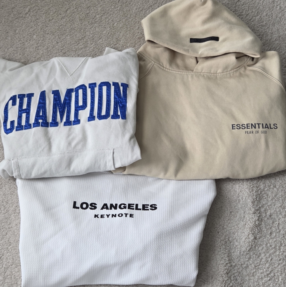 Mens Small Hoodie Bundle